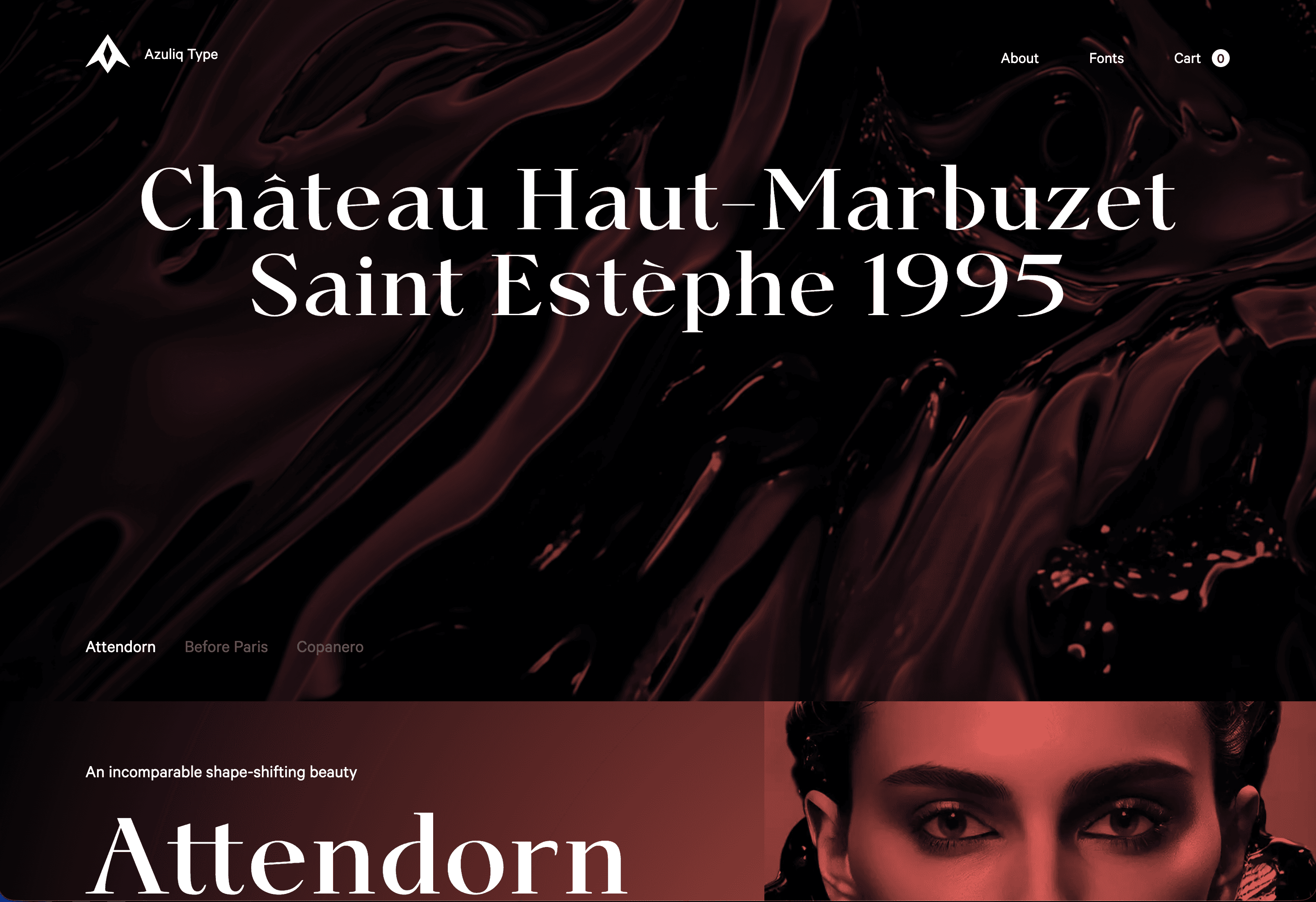 Azuliq website screenshot